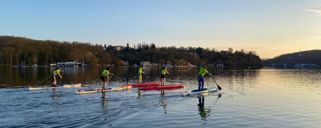Stand Up Paddeln auf dem Baldeney See